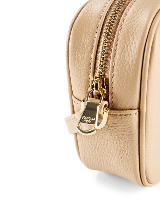 Patrizia Pepe Taška přes rameno Fly kožená 24 cm