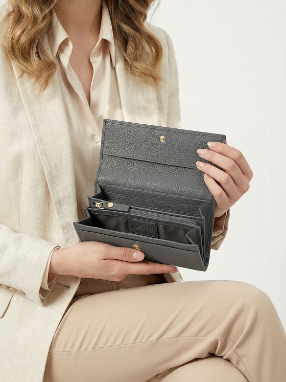 Lazarotti Bologna Leather Peněženka Kůže 19 cm