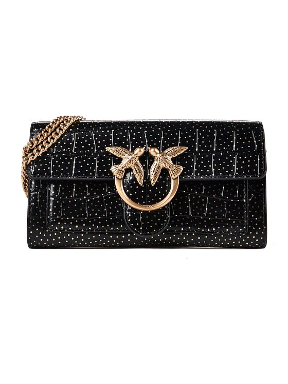 PINKO Love One Clutch plånbok Läder 19 cm PINKO Love One Clutch plånbok Läder 19 cm