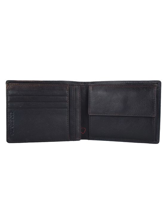 Strellson Camden pung i læder 12 cm