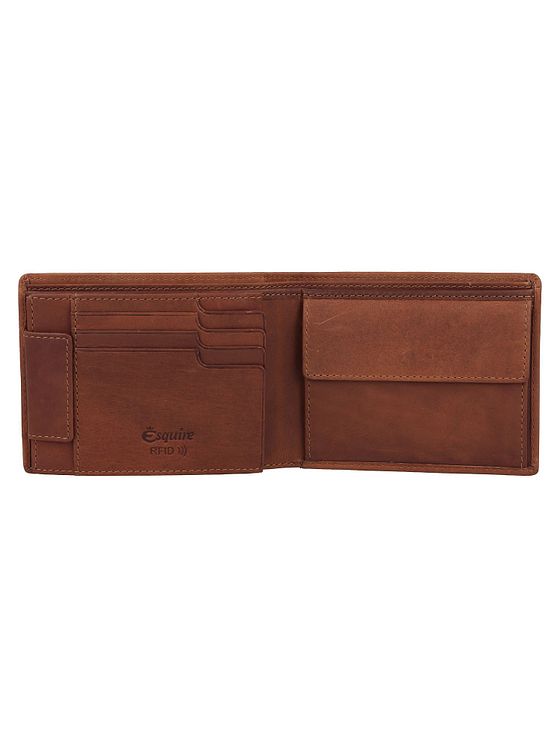 Esquire Dallas Pung RFID-beskyttelse Læder 13.5 cm Esquire Dallas Pung RFID-beskyttelse Læder 13.5 cm