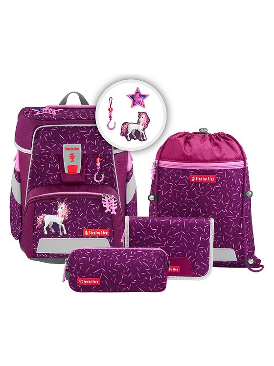 Step by Step Space Skoleransel-sæt 5-delt