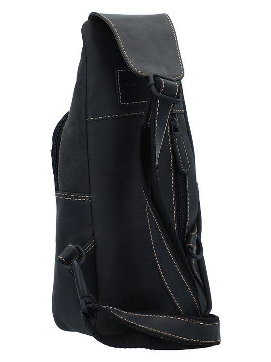 Jack Kinsky Baltimore 17 skuldertaske i læder 30 cm