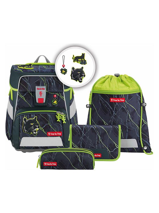 Step by Step Space Skoleransel-sæt 5-delt
