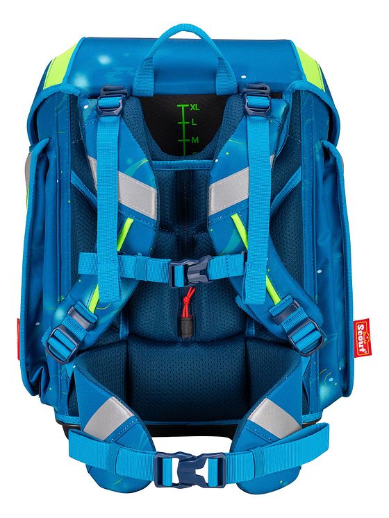 Scout Genius Skoleransel-sæt 4-delt