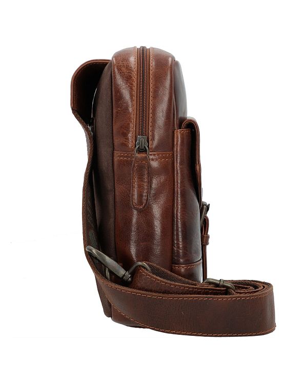 Greenburry Rugged Skuldertaske Læder 19 cm