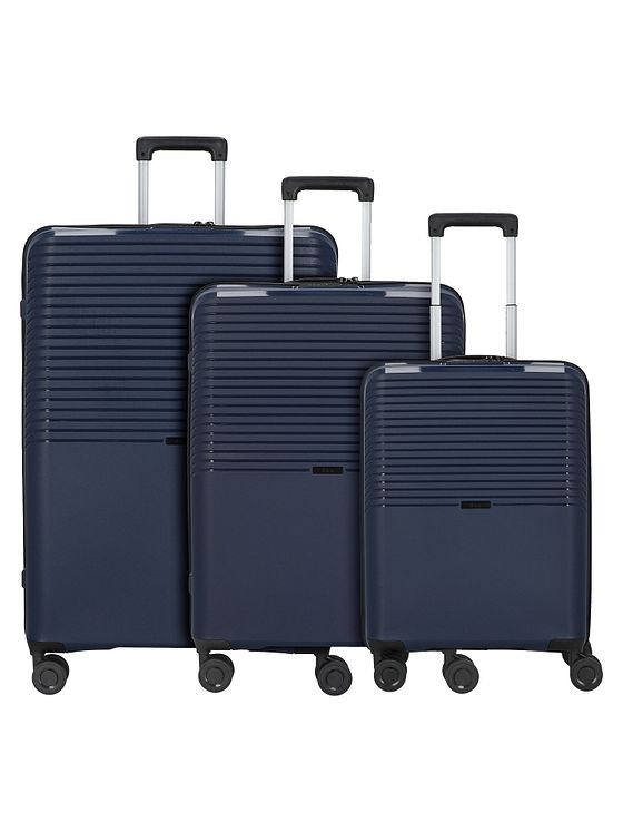 d & n Travel Line 4000 4-hjulet kuffertsæt 3 stk.