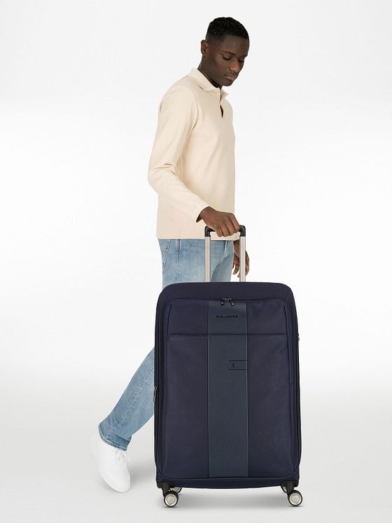 Piquadro Brief 4 hjul Trolley 78 cm med strækfold Piquadro Brief 4 hjul Trolley 78 cm med strækfold