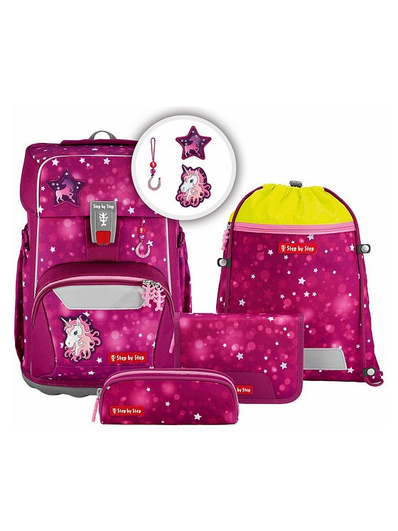 Step by Step Giant Skoleransel-sæt 5-delt