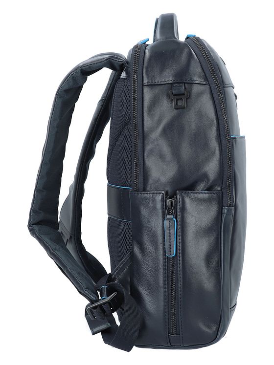 Piquadro Blue Square Revamp Forretningsrygsæk Læder 37 cm Laptoprum