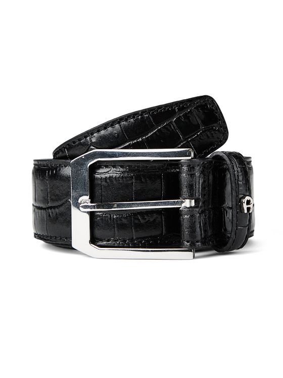 AIGNER Business-bælte i læder