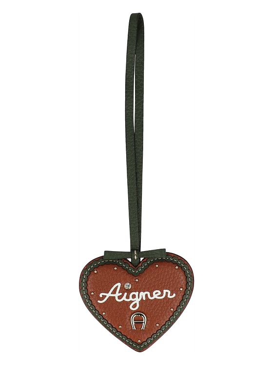 AIGNER Modetaske-tag i læder 8 cm