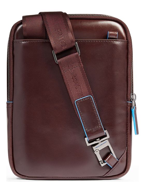 Piquadro Blue Square Mini Bag skuldertaske Læder 17 cm Piquadro Blue Square Mini Bag skuldertaske Læder 17 cm