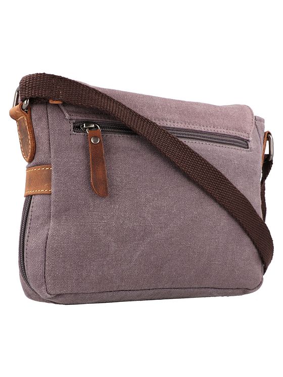 Greenburry Vintage skuldertaske i hamp 22 cm Greenburry Vintage skuldertaske i hamp 22 cm