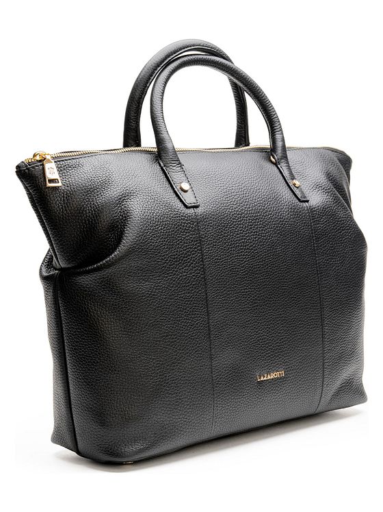 Lazarotti Bologna Leather Shopper-taske Læder 36 cm