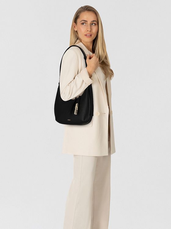 Furla Goccia Skuldertaske Læder 22 cm Furla Goccia Skuldertaske Læder 22 cm
