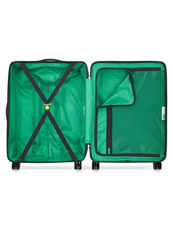 Delsey Paris x United Colors of Benetton Now Hardside 4-hjuls kuffertsæt 3 stk. med stretchfoldning