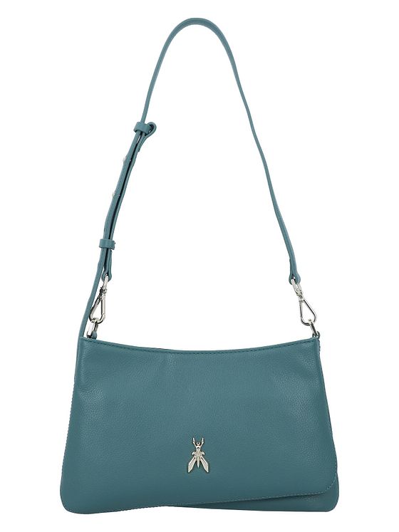 Patrizia Pepe Tris Skuldertaske Læder 28 cm