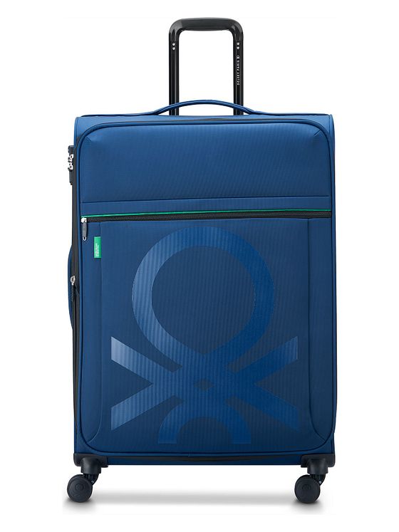 Delsey Paris x United Colors of Benetton Colour Block 4-hjuls trolley 77 cm med ekspansionsfold