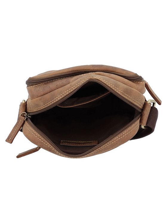 Greenburry Vintage Skuldertaske Læder 20 cm