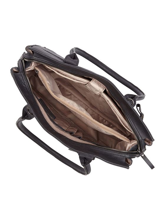 Castelijn & Beerens Carisma skuldertaske RFID-læder 38 cm rum til bærbar computer