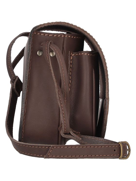 Mika Allison skuldertaske i læder 26 cm