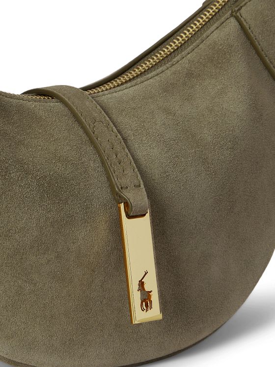 POLO RALPH LAUREN Polo ID Schultertasche Leder 26 cm POLO RALPH LAUREN Polo ID Schultertasche Leder 26 cm