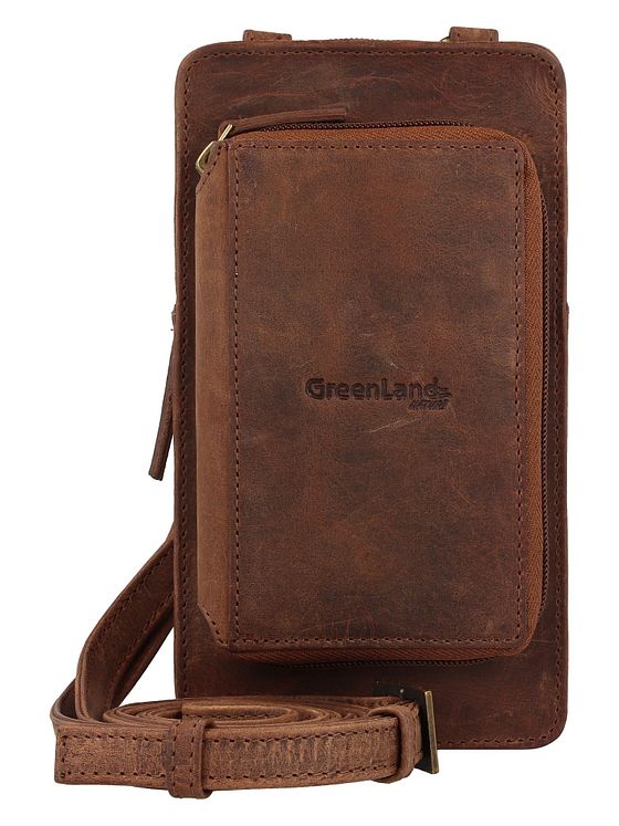 Greenland Nature Montenegro mobiltelefontaske i læder 22 cm