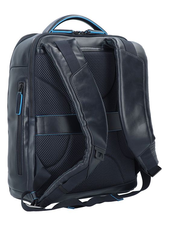 Piquadro Blue Square Revamp Forretningsrygsæk Læder 37 cm Laptoprum