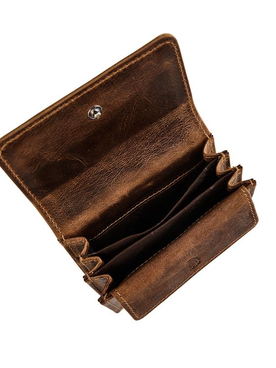 Greenburry Vintage Peněženka RFID ochrana Kůže 10 cm