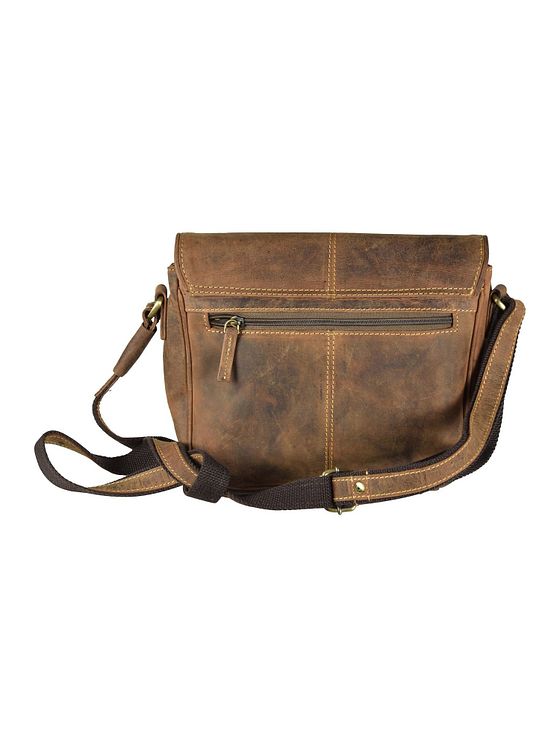 Greenburry Vintage skuldertaske i læder 28 cm Greenburry Vintage skuldertaske i læder 28 cm