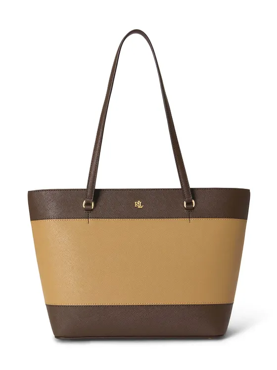 Lauren Ralph Lauren Karly Bolsa de hombro Piel natural 26 cm Lauren Ralph Lauren Karly Bolsa de hombro Piel natural 26 cm