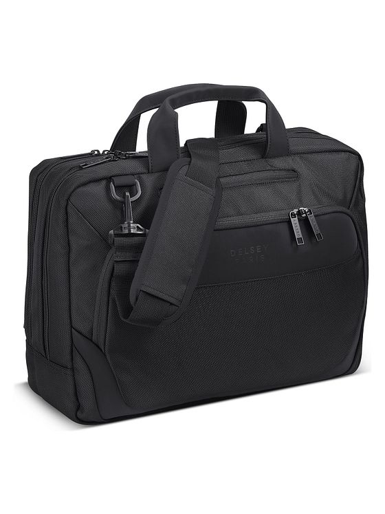 Delsey Paris Aktovka Parvis 39 cm s přihrádkou na notebook