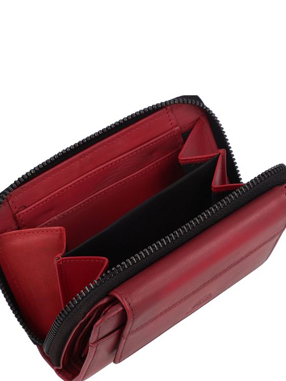 Greenburry Destressed Pung RFID-beskyttelse Læder 13.5 cm