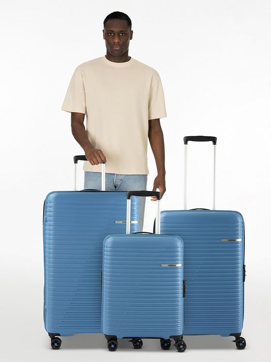 American Tourister Liftoff 4 hjul Kuffert 3-delt med strækfold American Tourister Liftoff 4 hjul Kuffert 3-delt med strækfold