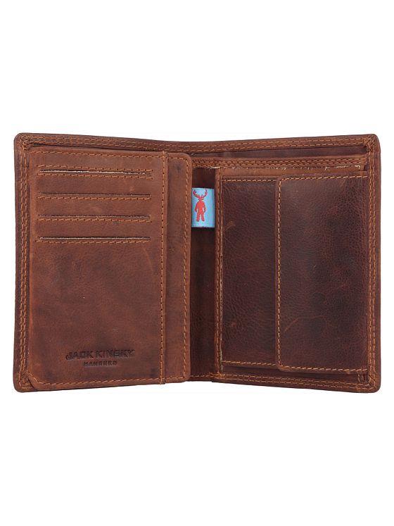 Jack Kinsky Monterey Pung RFID-beskyttelse Læder 9.5 cm