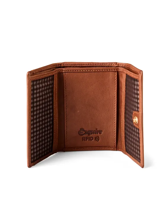 Esquire Chicago Cartera Bloqueo RFID Piel natural 14 cm Esquire Chicago Cartera Bloqueo RFID Piel natural 14 cm