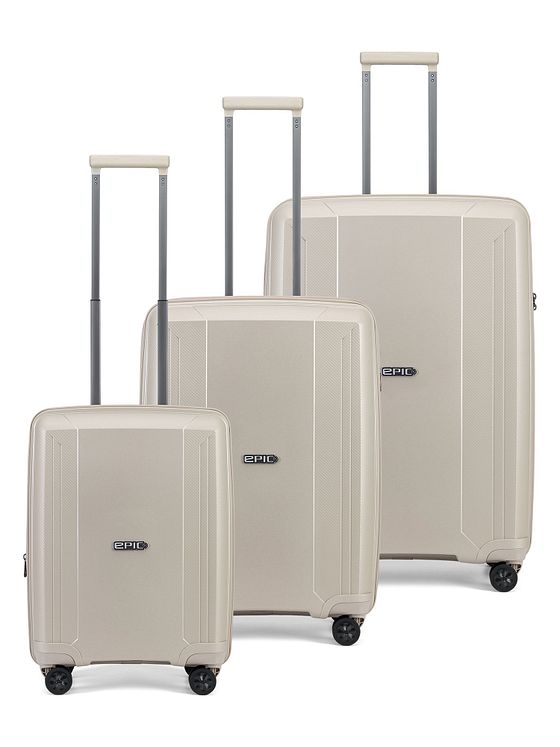 Epic Anthem 4 hjul Kuffert 3-delt med strækfold Epic Anthem 4 hjul Kuffert 3-delt med strækfold