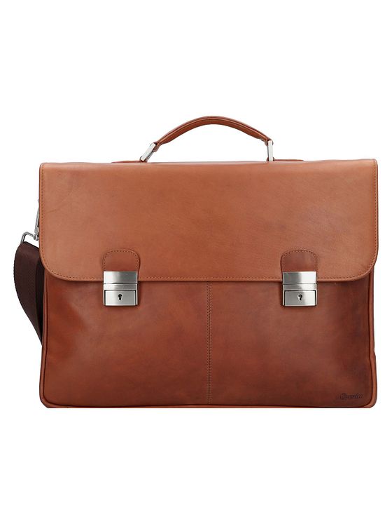 Esquire Dallas Dokumenttaske Læder 42 cm Laptoprum