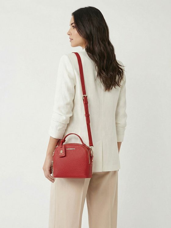 Lazarotti Bologna Leather Håndtaske Læder 17 cm Lazarotti Bologna Leather Håndtaske Læder 17 cm