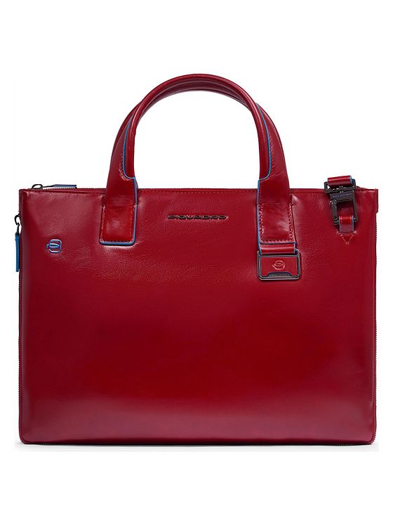 Piquadro Blue Square Shopper-taske Læder 38 cm Laptoprum med strækfold Piquadro Blue Square Shopper-taske Læder 38 cm Laptoprum med strækfold