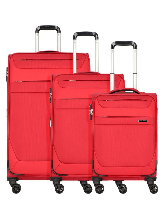 Worldpack Dublin 4 hjul Kuffert 3-delt med strækfold