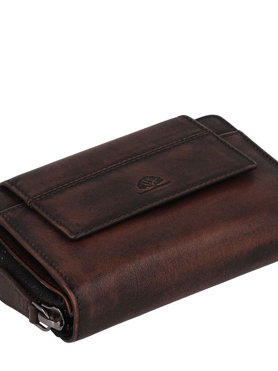 Greenburry Destressed Pung RFID-beskyttelse Læder 13.5 cm