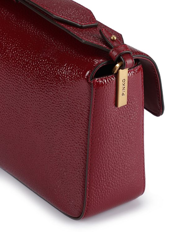 PINKO Love One Skuldertaske Læder 27 cm