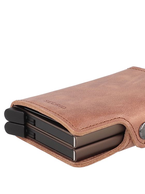 Secrid Twinwallet Vintage pouzdro na kreditní karty RFID kožené 6,5 cm