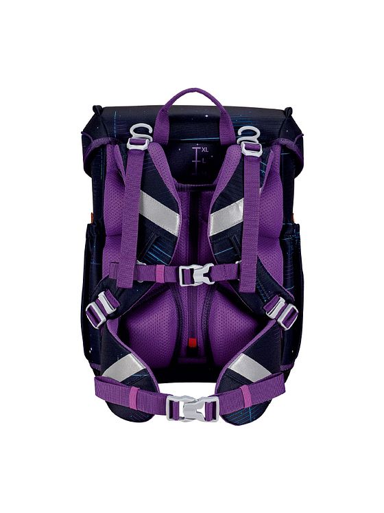 Scout Neo Exklusiv Safety Light Skoleransel-sæt 5-delt