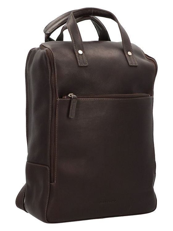 Harold's Campo rygsæk læder 45 cm rum til bærbar computer