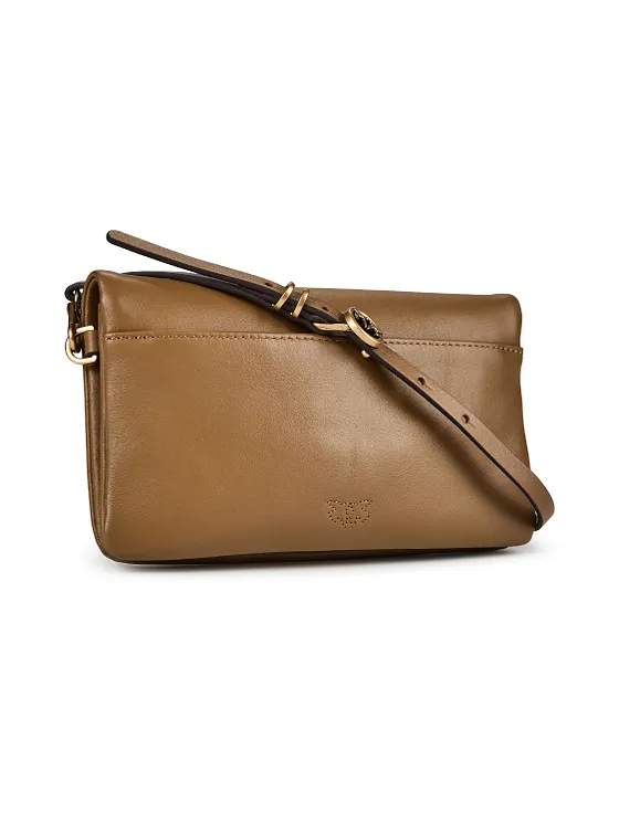 PINKO Love Soft Clutch Piel natural 19.5 cm PINKO Love Soft Clutch Piel natural 19.5 cm