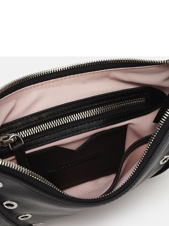 LES VISIONNAIRES Enya Mini Rivet Skuldertaske Læder 27 cm