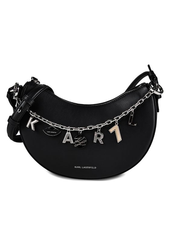 Karl Lagerfeld Autograph Crossbody taske Læder 23 cm Karl Lagerfeld Autograph Crossbody taske Læder 23 cm